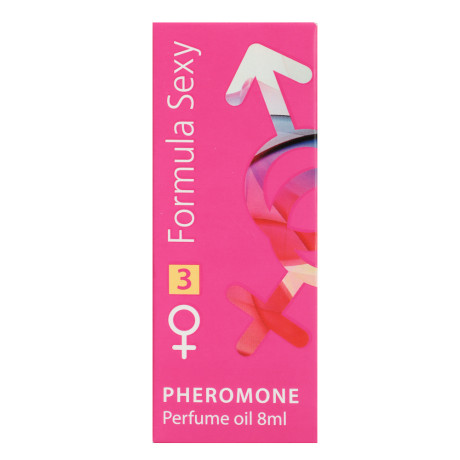 Парфюмерное масло с феромонами Formula Sexy №3, 8 мл