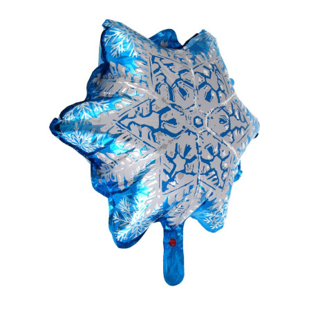 Шар воздушный фольгированный тм  Fntastic "Снежинка", 50x58 см