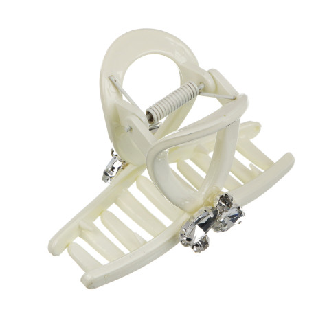 Краб для волос, тм ЮНИLOOK, 8см, пластик, 3 дизайна, #3