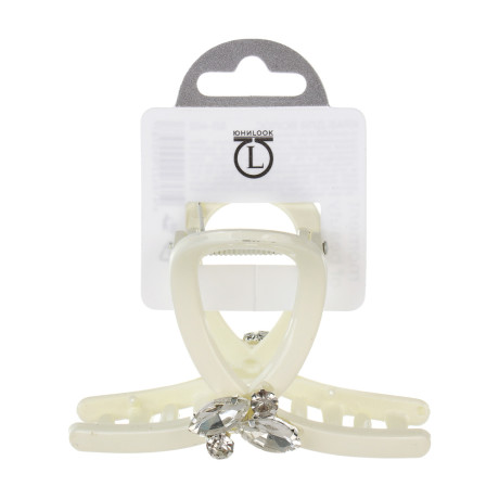 Краб для волос, тм ЮНИLOOK, 8см, пластик, 3 дизайна, #3