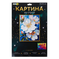 ХОББИХИТ Картина из страз, комплект (стразы, палочка, основа), 20х15см, 10 дизайнов