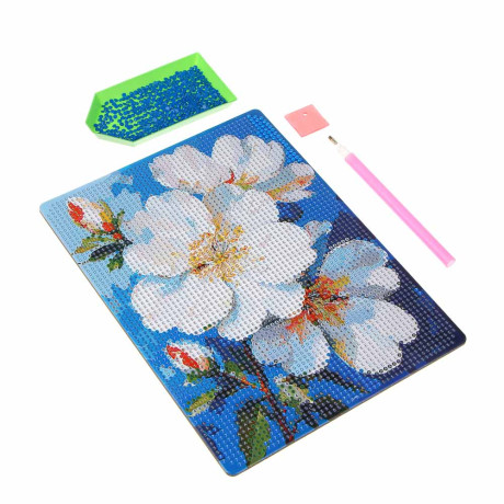 ХОББИХИТ Картина из страз, комплект (стразы, палочка, основа), 20х15см, 10 дизайнов