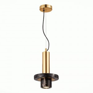 ST LUCE св-к подвесной св/д 3W G9 4000K 290x190x1500 Золото/Черный IP20 SL1210.403.01