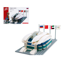 BY Русские Супергерои Конструктор &quot;Стадион Фишт&quot;, 395-418 деталей, ABS, 30х20х6см