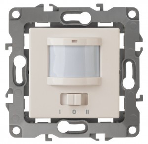 ЭРА 12 мех. датчик движ., СУ 2-проводной, 200Вт, слоновая кость, автоклеммы 12-4103-02 1017