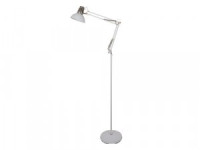 Camelion LOFT KD-431F С71  Белый+хром (св-к напольный Berlin, E27, 40W, 230В, 550x250x1700 металл)