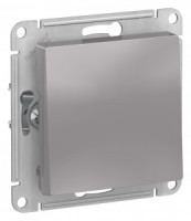 Systeme Electric AtlasDesign мех. выкл. СУ 1 кл. алюм. (пл.осн.) ATN000311 (10!)