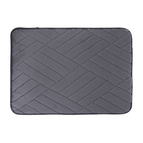 Коврик для ванной тм VETTA Брикс, вельвет, 40x60 см, 2 цвета