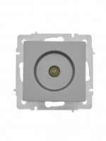 Lezard VESNA мех. роз. TV СУ 1 мест. платина (RG6 проход) (корп. ABS) 742-3588-129