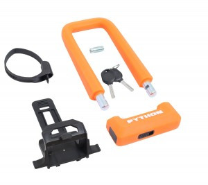 Замок вел.с креп.на раму Авангард PYTHON 626 ORANGE ст/силик102*210мм,d19-23мм,неавт2проф.кл(10,20)