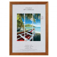 Фоторамка Image Art С18 40х50 дерев. сосны, бронза, вставка-прозр. пласт. 53209