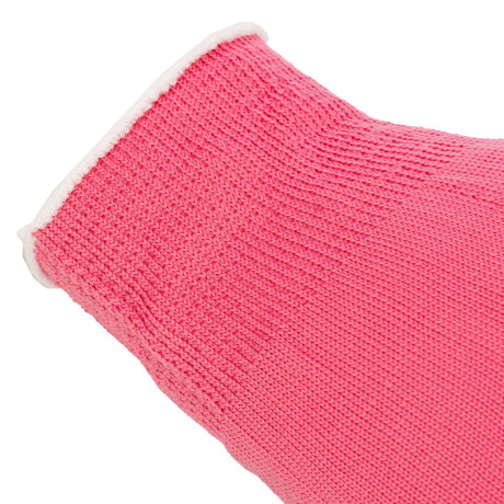 Перчатки Нейлон, 13 класс, цвет розовая фуксия, L