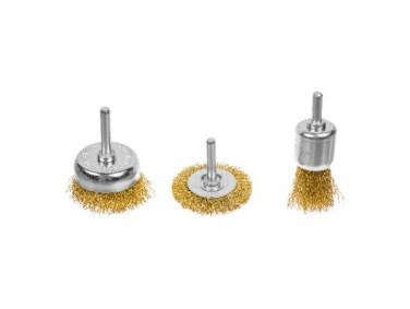 Набор щеток для дрели 3 предмета