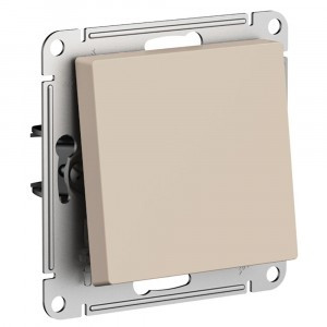 Systeme Electric AtlasDesign мех. выкл.(перкл. перекрест.) СУ 1 кл. песочный(пл.осн.) ATN001271(5!)