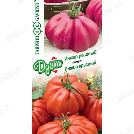 Семена Томат Инжир красный+Инжир розовый Гавриш
