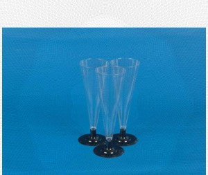 Бокал однораз. д/шампанского 180мл, прозрачн. ПС 6шт/уп Комус