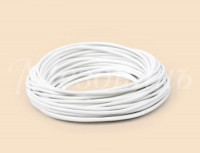 МЕЗОНИНЪ РЕТРО-провод круглый 2х0,75, белый(бух. 25м, цена за 1м) GE70160-01