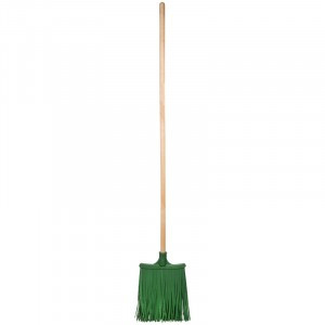 Метла плоская синтет,ворс 26см,черенок(б/рез,d=2,5см,120см,дерево),360669/ Vega
