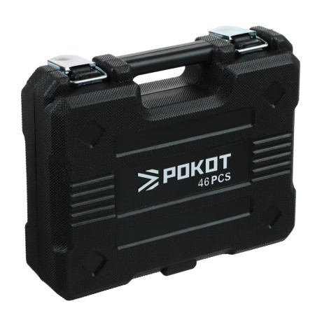 РОКОТ Набор автомобильных инструментов, 46 предметов