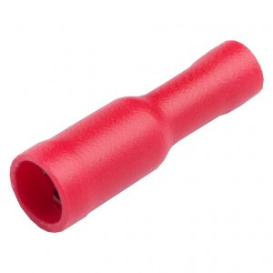 General наконечник разъем-штекер "мама" РшИм 1,25-5-4 красный (100шт, цена за уп) 475739