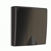 Werkel накладка для роз. СУ 1 мест. IP44 с крышкой (бронзовый) W1179212 a051066