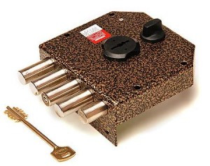 Эльбор  1.06.61.5.1.1 (542 НЗ) Гранит задв  б/о Замок накладной тяж (10)