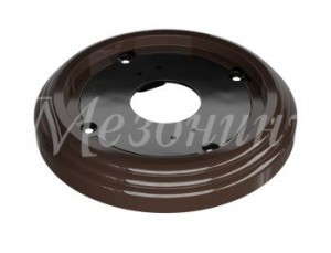 МЕЗОНИНЪ РЕТРО УСАДЬБА Рамка 1-местная ABS-пластик КОРИЧ.,  GE30701-04