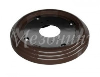 МЕЗОНИНЪ РЕТРО УСАДЬБА Рамка 1-местная ABS-пластик КОРИЧ.,  GE30701-04