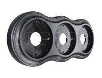 МЕЗОНИНЪ АВРОРА Рамка  трехместная, венге GE70833-36