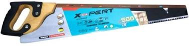 Ножовка по дереву 2-х гранная заточка с пластиковой ручкой шаг 5мм  Х-pert 450 мм