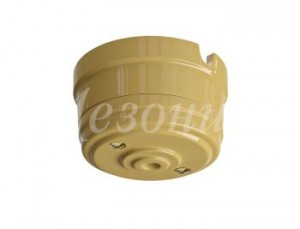 МЕЗОНИНЪ УСАДЬБА коробка потолочная для светильников пластик D70x40, белый GE30811-01