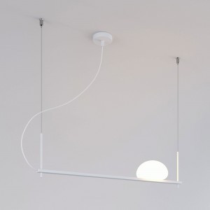 Eurosvet св-к подвесной G9 1x25 Вт 900х900х1200 металл белый Stair 70145/1 a061368