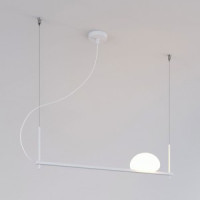 Eurosvet св-к подвесной G9 1x25 Вт 900х900х1200 металл белый Stair 70145/1 a061368