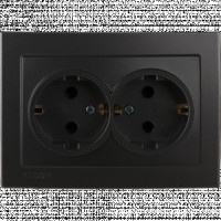 Nilson роз. 2 мест. СУ земля, TOURAN, metallic, чёрный глянец 24221025