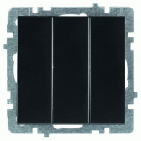 Nilson TOURAN-ALEGRA-THOR мех. выкл. СУ 3 кл.  матовый черный 24380466