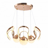 LEEK LED CH люстра св/д 120W(7200lm) 2K-4K-6K d470x480x230 RONA