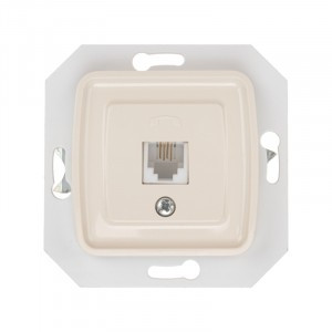 KRANZ DEA мех. роз. телефон RJ11 СУ Беж KR-78-0252