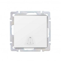 Smartbuy Нептун мех. Кнопка звонка СУ 10А белая  (SBE-05w-10-B1-0)