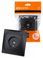 TDM Лама роз. TV СУ 1 мест. телевизионная (0-2400МГц, &quot;мама&quot;) графит SQ1815-0617