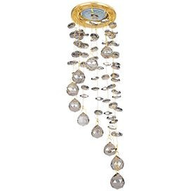 Ecola CR1010 MR16 GU5.3 св-к Круг "Хрустальная нить" Тонир./Золото 84x290 FN16RVECB (10!)