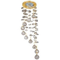 Ecola CR1010 MR16 GU5.3 св-к Круг &quot;Хрустальная нить&quot; Тонир./Золото 84x290 FN16RVECB (10!)