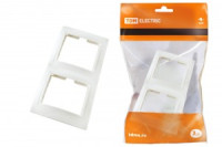 TDM Таймыр рамка вертикал. СУ 2 мест. бел. (40!) SQ1814-0025