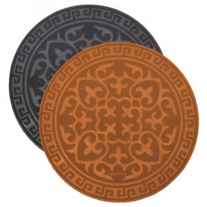 Коврик придверный "COMFORT", D 65см, круглый VORTEX 2