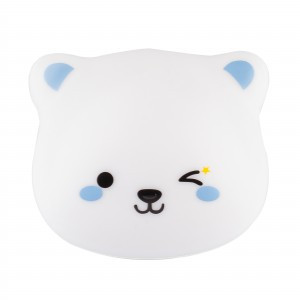 ЭРА ночник св/д NLED-465-1W белый КОТИК 3 режима (3K-4K-6K) Li акк, USB каб, магнитное крепление 798