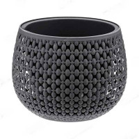 Кашпо ПИРУЛА D175 1,5л со вст. графит  М3100 х5