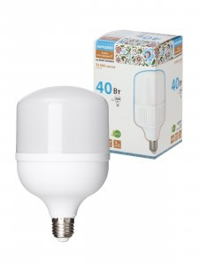 TDM Лампа св/д высокомощ. 40W 6500К 6K E27 230V 114x183мм НАРОДНАЯ SQ0340-1645
