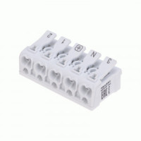 REXANT Клемма пружинная соединительная КСП 5x2,5мм2 (50шт, цена за шт) 07-6217-1