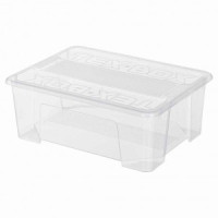 Ящик д/хранения TEX-BOX 10л 380х280х140мм прозрачный 434207001 Бытпласт