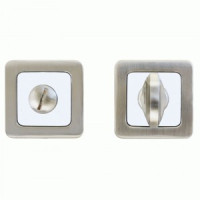 Сантехническая завертка к ручкам АЛЛЮР АРТ BK-S1 SN/CP(4182) квадрат мат.никель/хром (100,10)