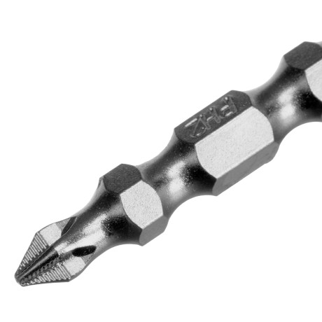 Бита двухстор., PH2-PH1х45мм, сталь S2, 10шт. Gross